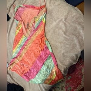 Y2k Vintage Victoria's Secret Silk Dress